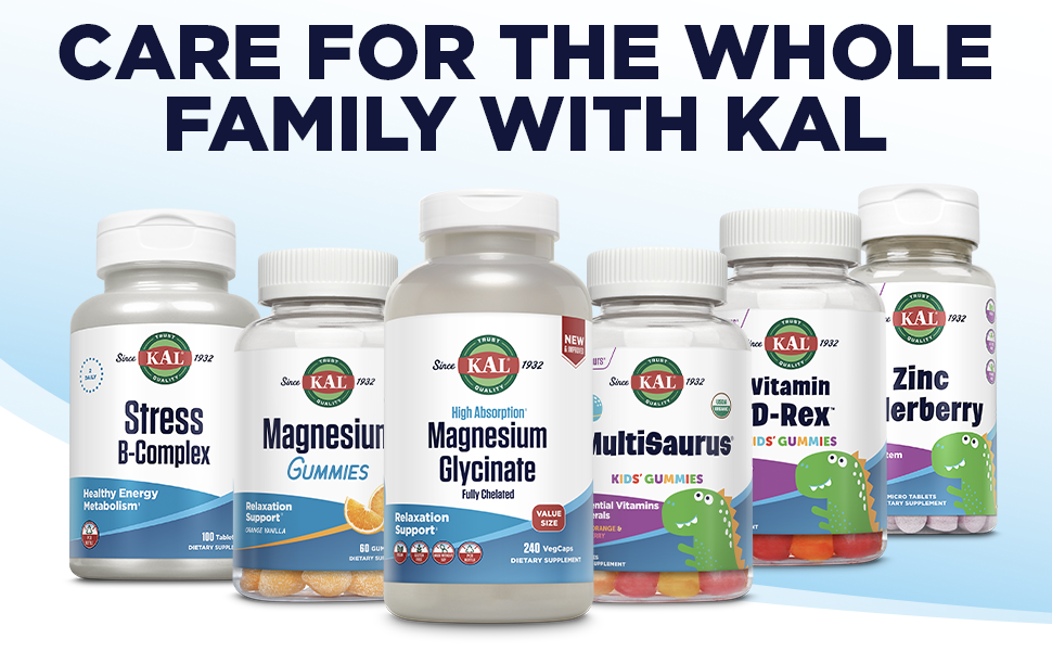 KAL Methyl Folate 400 mcg, 5-MTHF Active Form, 90 Tablets