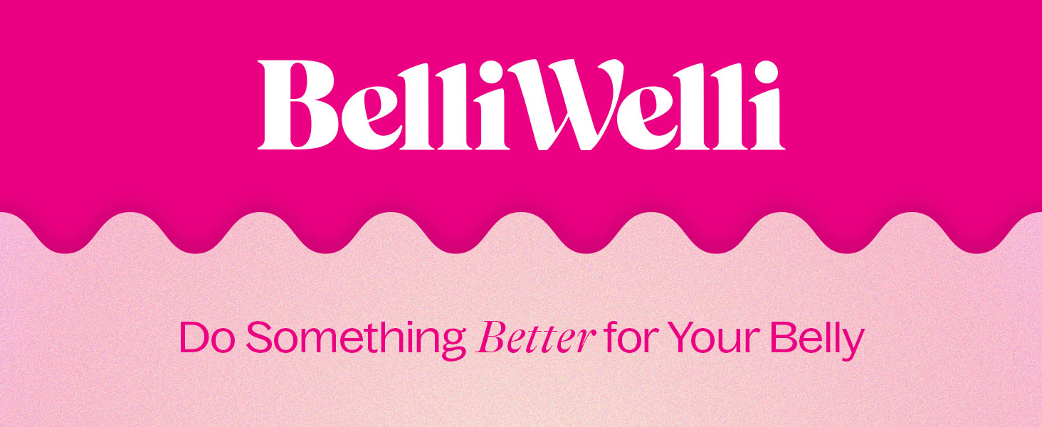 Belli Welli Fiber Supplement Powder with Prebiotics for Digestive Health and GLP-1 Support, Soluble Fiber for Gut Health & Debloat, Keto, Gluten Free, 16 Servings (1 Pack) Wild Berry