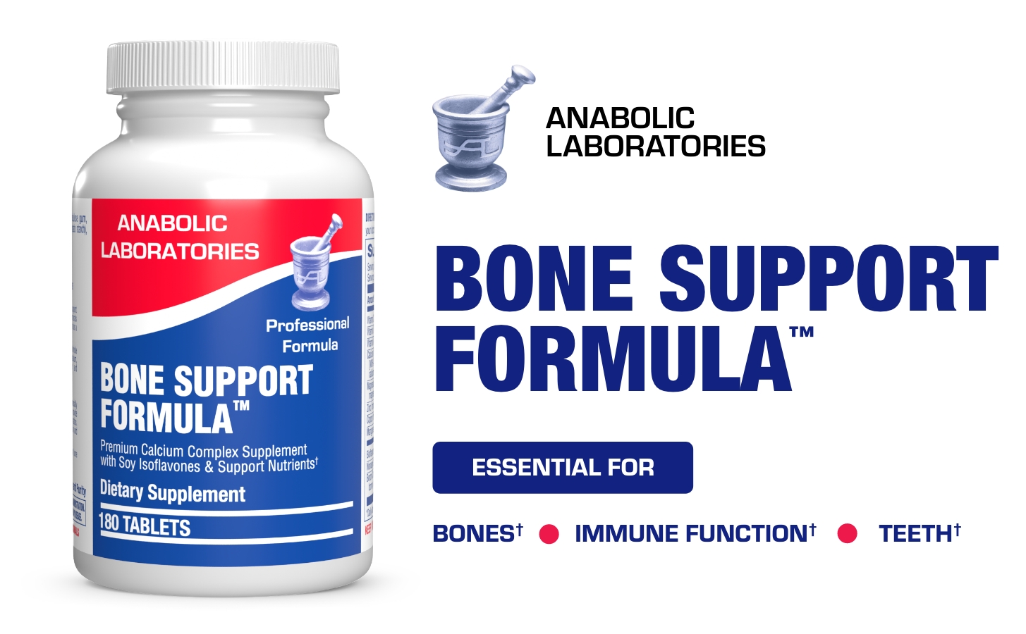 Clinical Calcium Complex Bone Supplement - Restorative Calcium Magnesium Zinc D3 Supplement for Bone Health Strength & Density Support with Antioxidant Bioflavonoids - High Absorption - 30 Servings