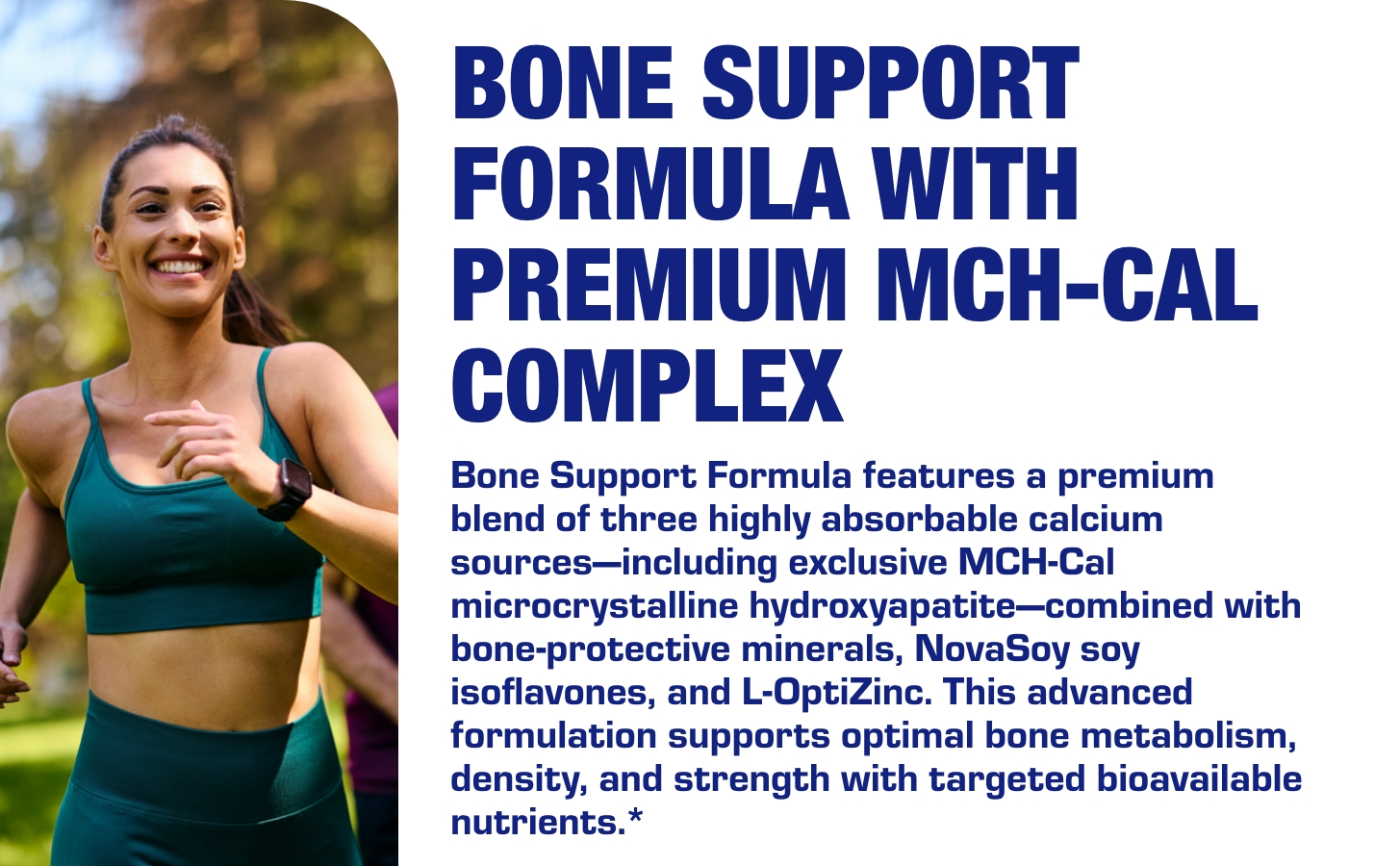 Clinical Calcium Complex Bone Supplement - Restorative Calcium Magnesium Zinc D3 Supplement for Bone Health Strength & Density Support with Antioxidant Bioflavonoids - High Absorption - 30 Servings
