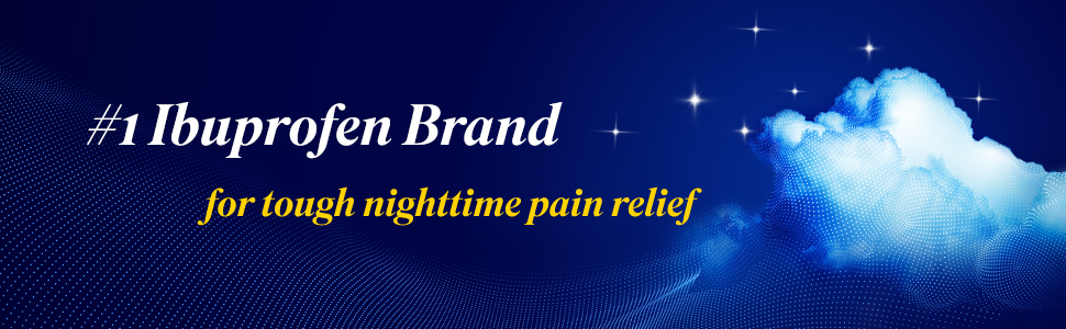 Advil PM Caplets, Ibuprofen 200mg, Sleep Aid, 40 Count