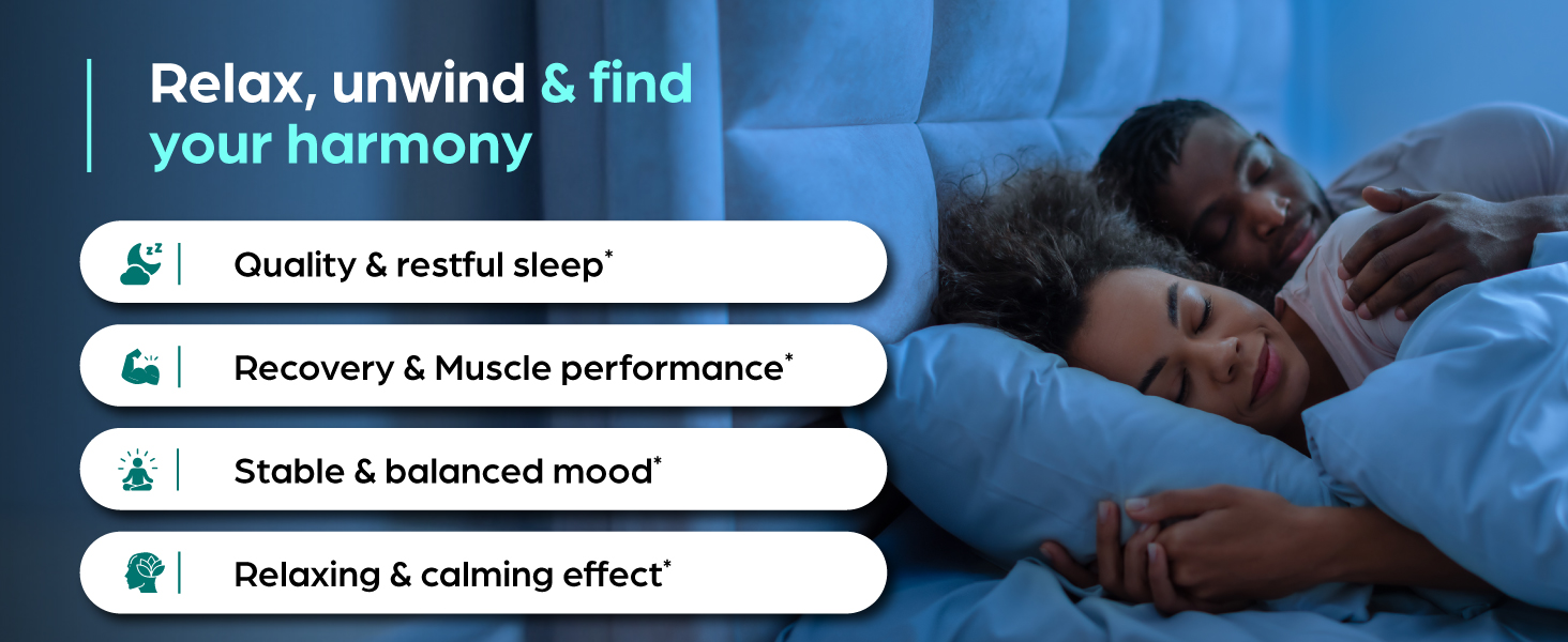 Magnesium Glycinate 400mg 120 Capsules for Good Sleep & Muscle Relaxation