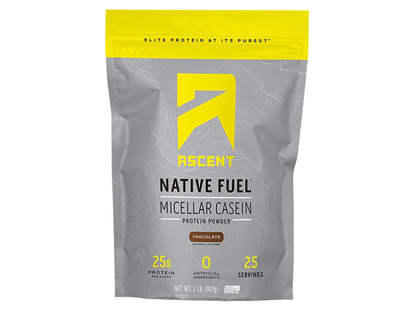 Ascent 100% Whey, Native Whey Protein Blend - Clean Post Workout Recovery, Digesting, Zero Artificial Flavors & Sweeteners, Gluten Free, 5.5g BCAA, 2.6g Leucine, Vanilla Bean 4 lb.