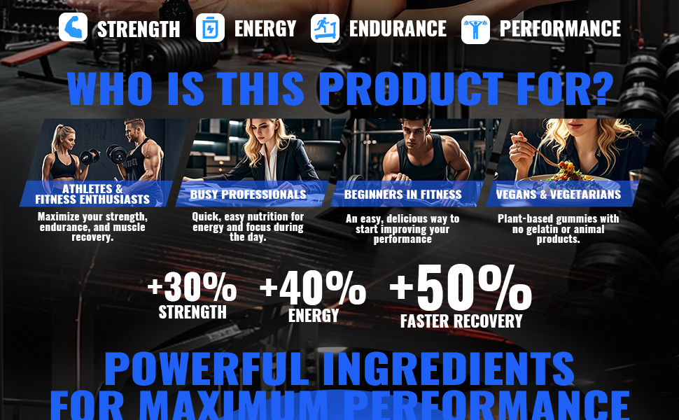 Natures Aid NSF Certified Creatine Gummy 5g - Creatine Monohydrate Gummies – Pre-Workout Energy & Muscle Growth Support for Men & Women | Blueberry Electrolyte Gummies (135 Count)
