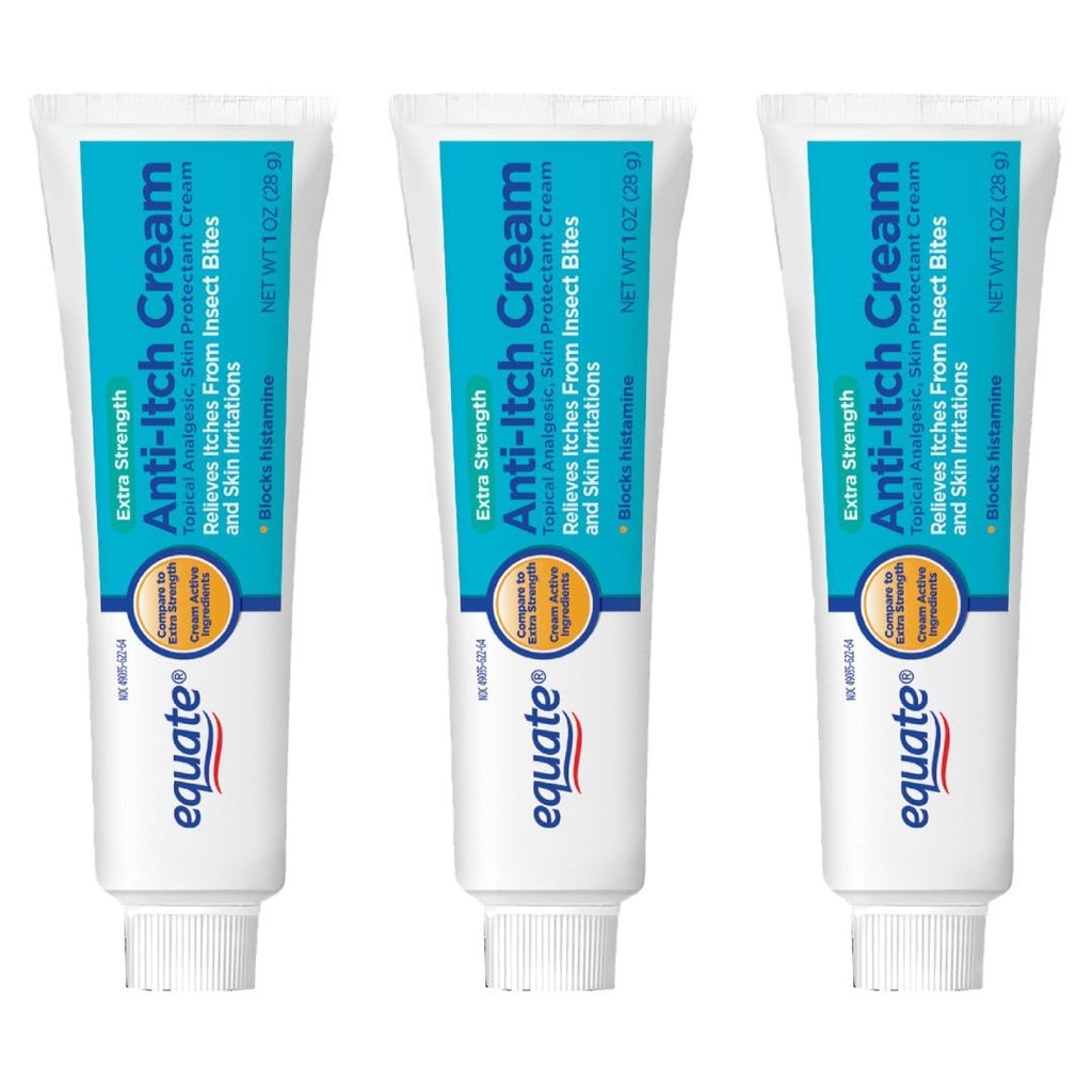 Sama dengan Anti- Itch dan Skin Protectant Cream, 1 Ounce (3 Pack)