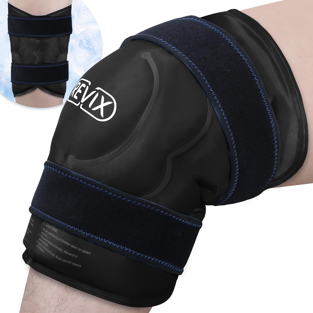 REVIX 20 "XXXL Bisa dipakai lagi Ice Knee Lipat untuk Pengembalian Pengaruh Kebingungan, Gel Terapi Dingin Ekstra Besar untuk KONEE, Kembali, Relaksasi Baht dan Pengembalian Waktu-Kerja