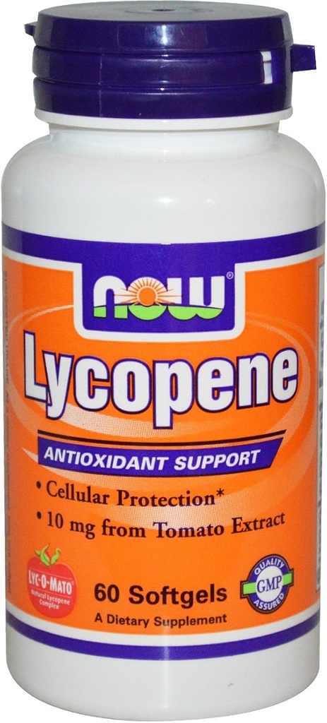 Sekarang Foods Lycopene 10 mg - 60 Softgels