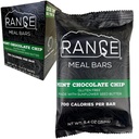 Range Meal Bar - Tinggi Calorie Pengganti Meal Bars - Gluten Free Bars - Backpacking Meals - 6 Pack (Mint Chocolate Chip)