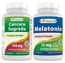 Cascara Sagrada 450 mg & Melonalin 12 mg