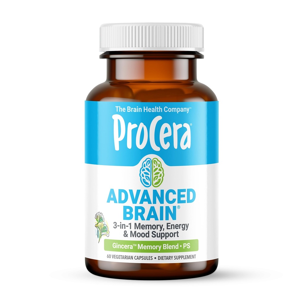 Procera Advanced Brain - Fast Acting - Ingreations Supported by 100 + Studies