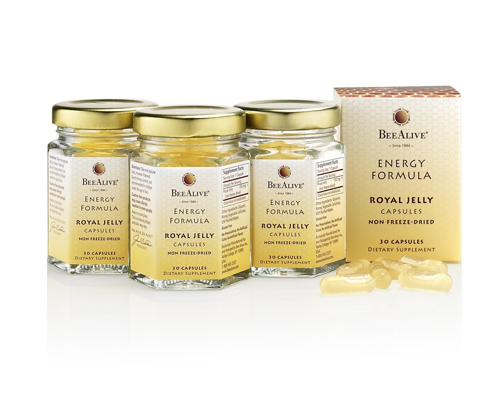 Royal Jelly Kapsul - 3 Pasokan Bulan