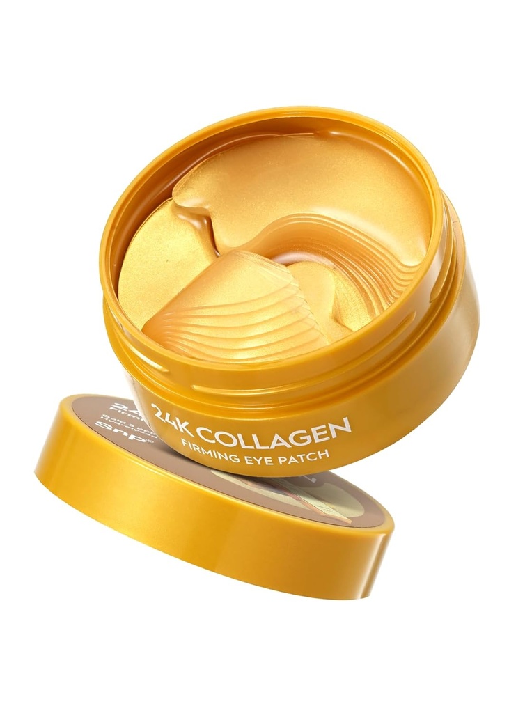 Snp 11900mg Collagen + 24K Gold Firming Eye Patch 126; Wrinkles Under Eye Patch: