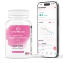 Natureland 40 Count, 600mg Boric Acid Viginal Suppotory, Made USA, Restore pH balance and Reduce Dryness, Odors, Itchiness, and Discharge, Dukung Intimate Health (40 Count (Paket 1)