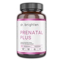 Dr Brighten Prenatal Plus - Formasi Perempuan, Aktif B Vitamin, Minesidants, Antioksidants untuk Hamil atau Nursing Ibu, Bukan-GMO Vegan, No Gluten, No Soy - 180 Capsules