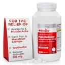 TIME- CAP LABS, INC. Seringkali Acetaminopenhen 325 MG Tablet 1000 Count - Penanggulangan Sakit Reguler - Menstrual Cramps, Demam Reducer, Minor Pain of Arthritis