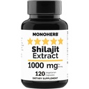 MONOHERB Shilajit Ekstrak 1000 mg - 120 Vegetarian Capsules