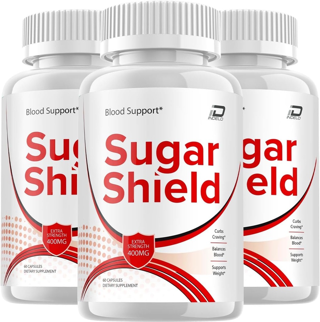Suplemen Perisai Gula, Pil Perisai Gula, Serat Gula Ekstra Formula, Tameng Gula Lanjutan Formula Katup, Pill Alam Gula (3 Paket - 180 Kapsul)