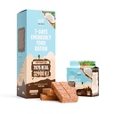 Pangan Pangan Darurat MRE - 7 hari Coconut Biscuit Bars Meals Militer 2024 Survival Kit - 20 Tahun Shelf Life Camping Supplies