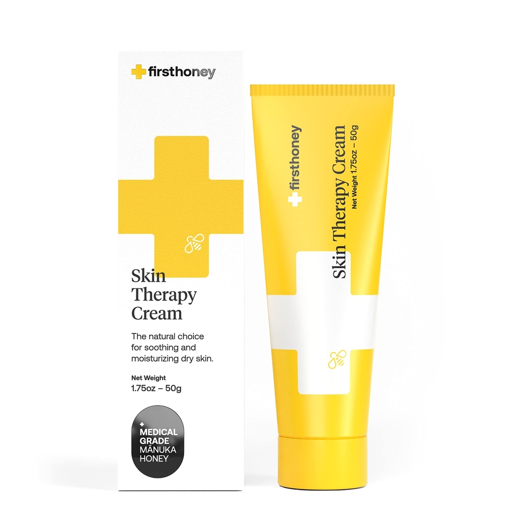 Madu Cream untuk "Dry & Itchy Skin 124; Fast Relief" untuk Eczema, Rosacea, Psoriasis, & Dermatitis 124; Natural & No Fillers 124; Safe & Toddlers 124; 1.75 oz