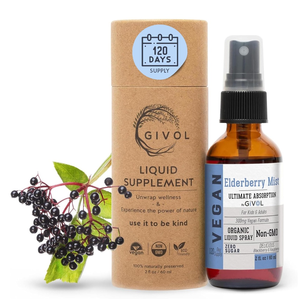 Extract - Extra Power Ammune Boost untuk Anak & Dewasa - High Flavonoid Levels, Easy Absorpsi, Non- GMO, Vegan - 120- Day Supppply
