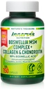 Boswellia MSM Kompleks 150 Caps - Mendukung Gabungan Kesehatan 124; Collagen, Chondroitin, Turmeric