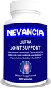 Dukungan Bersama Ultra - Glucosamin, Chondroitin, Turmeric, MSM, Boswellia, Bromelain, Methionine - Membantu Gabungan Comfort & Stability - Mendukung Fleksibilitas Gabungan & Mobility - 60 Capsules