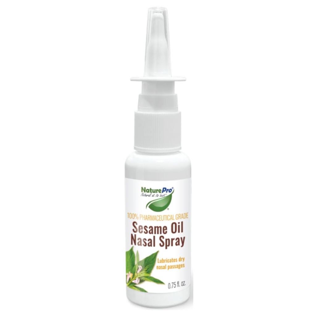 Semua-Nasal Nasal Moisturizer Semprotan dengan 100% Farmasi Tingkat Sesame Oil 0.75Flat.