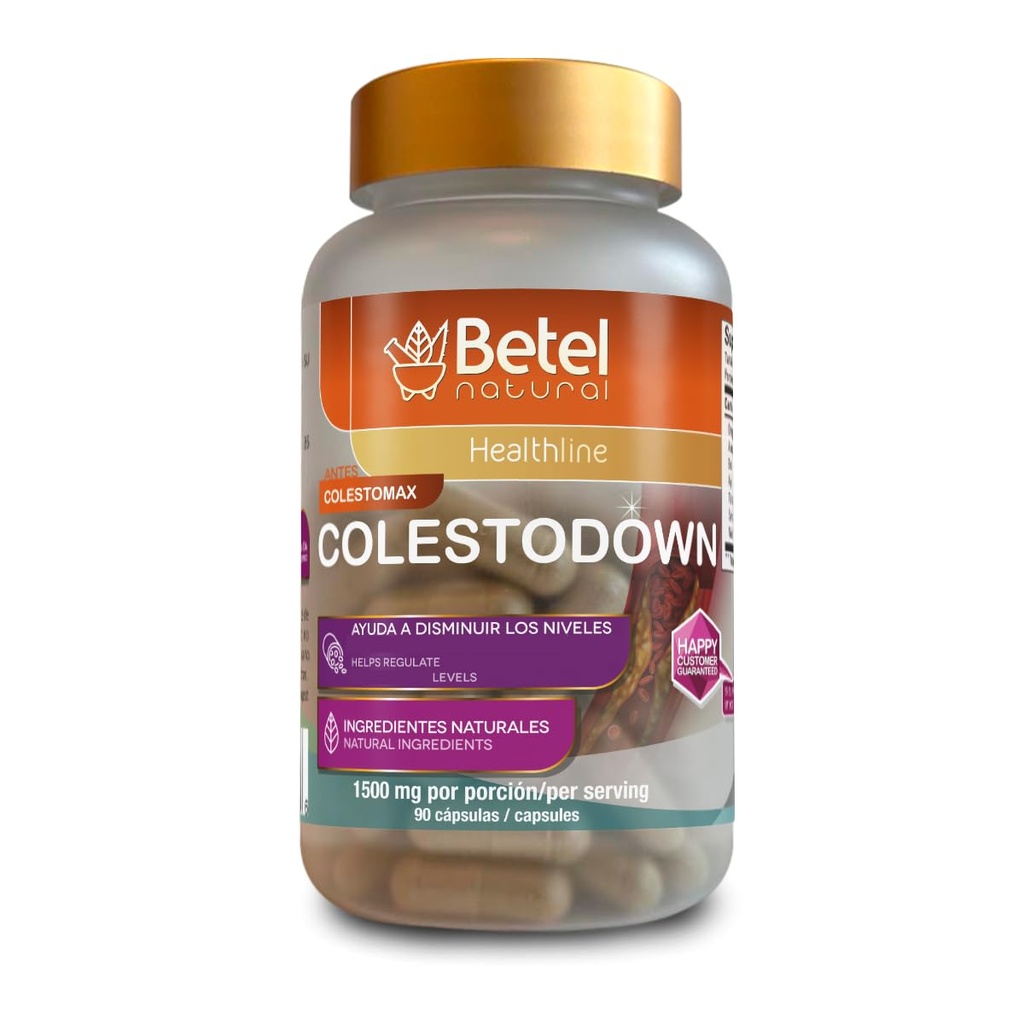 Betel Natural Colestomax Capsules Sehat Cholesterol Levels - 90 Capsules