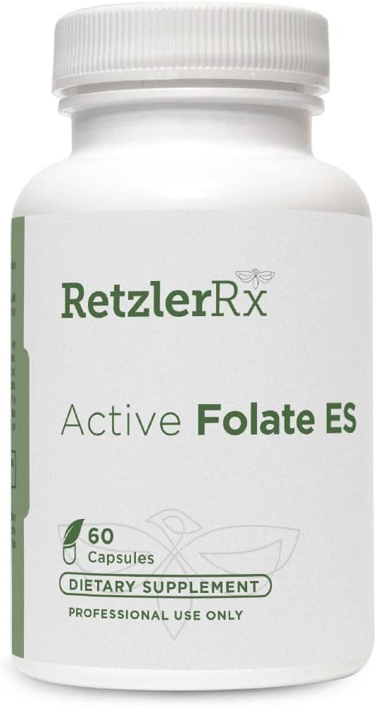 HormoneSynergy Aktif Gagal - 5- MTHF - 10.000 mcg (10 mg) per Serving - 5- MTHF (sebagai 5-methyltetrahydrofolat) - Bioactive Folate sebagai Quatrefolic ® - 60 Veg Caps