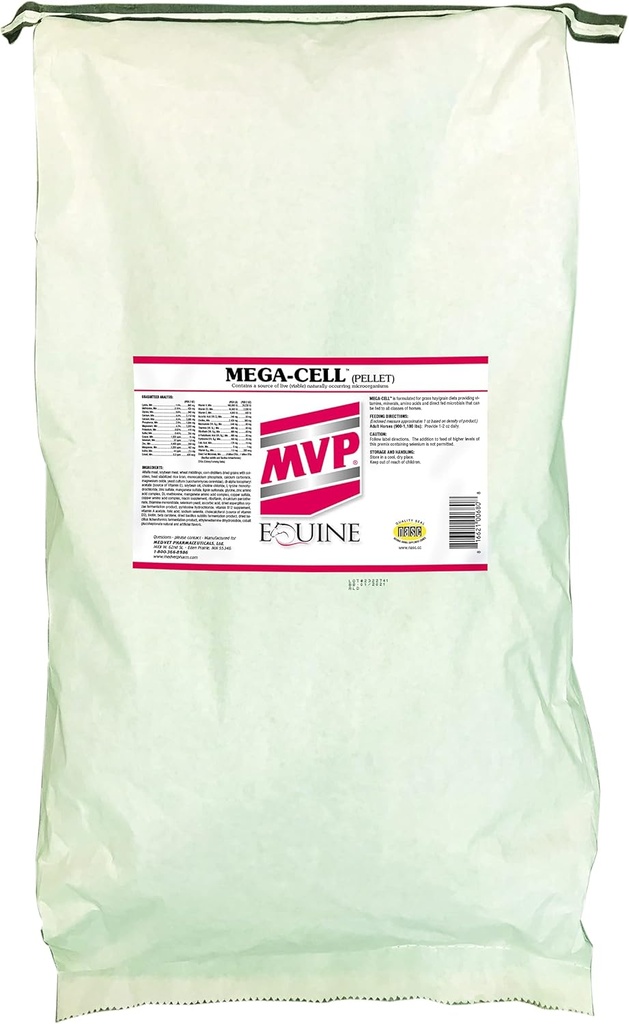 Mega- Cell (50lb Bag) Ballanced Vitamin & Mineral Support for Horses