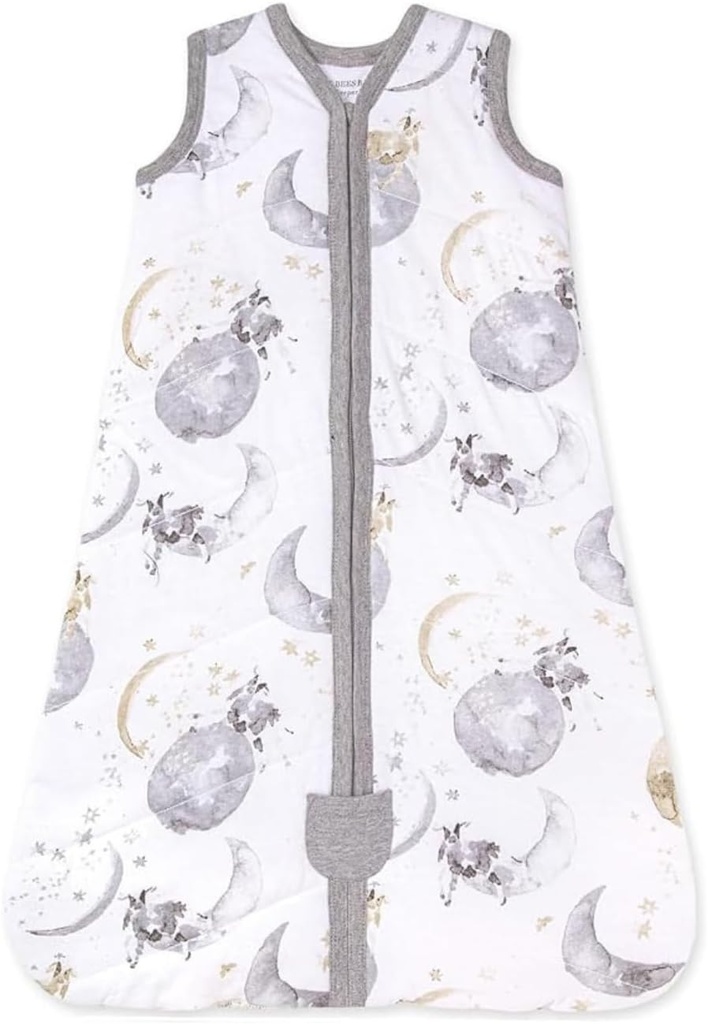Burt 's Bees Baby Unisex Beekeeper Wearable Blanket, Organic Cotton-Berat cahaya atau Berat Menengah