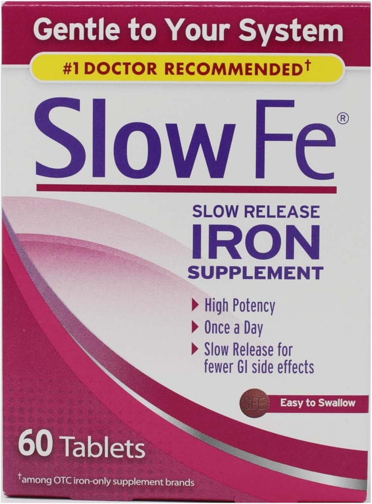 SLOW FE Iron Supplemen 60 tablet