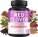 Red Clover Capsules dengan Red Clover, Cascara Sagrada Bark, Coleus Forskohli - 90 Capsules untuk 3 Bulan Supply