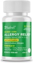 Safrel Allergy 10mg Tablet nomor 124. bukan-Drowsy 24 Hour Relief Medicine 134; Antihistamin Dukungan untuk Runny Nose, Sneezing, Itchy, Watery Eyes (300 Count (Paket 1)