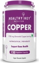 Chlated Copper Gluconate - SANGAT Bioavable Formu- Non- GMO, Gluten Free -120 Veg.