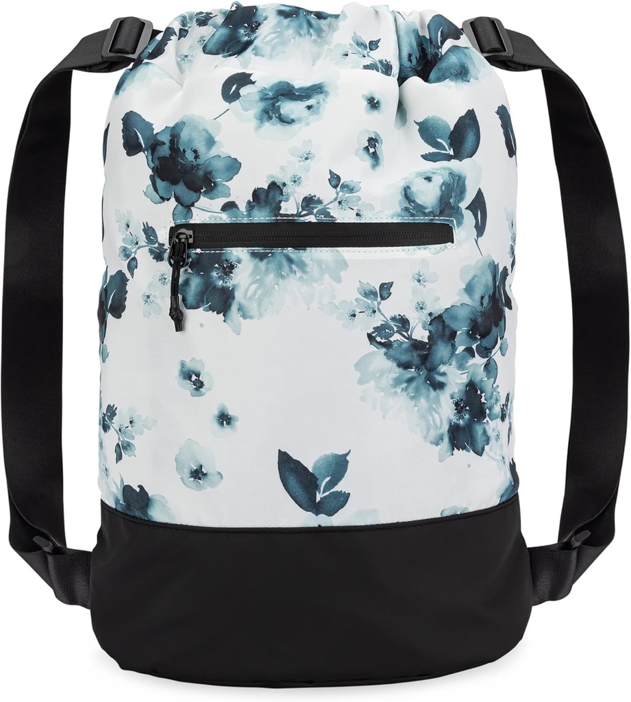 Flex Cinch Drawstring Gym Bag for Women with Graphic Designs 126; Durable Lighlable Gym Cags 126;