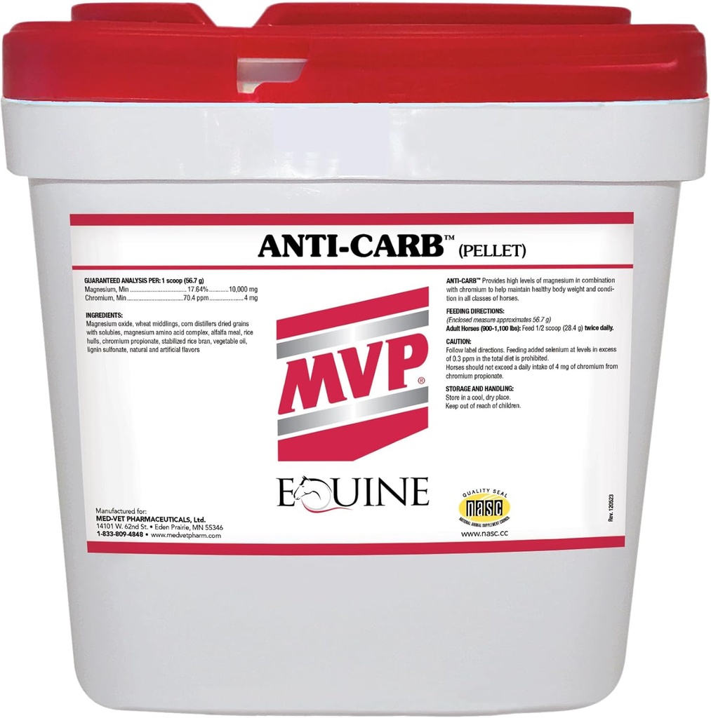 MVP Anti- Carb (20lb) Dukungan Metabolisme