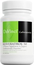 DAVINCI Labs Resveratol- 50 - Membantu Dukung Sistem Imune, Bone Health & Heart Health with Resveratrol * - Gluten- Free & Vegetarian - 60 Kapsul