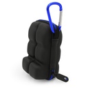 CASEMATIX Asthma Inhaler Case Fits Two Standard Rescue Inhalers With Lanyard and Clip On Keychain Carabiner, includes Asthma Case Only