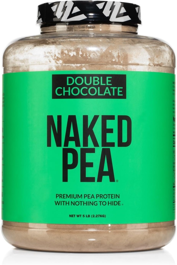 NASD Pea - Double Chocolate Protein dari US & Canadian Farms, Organic Cocoa, Organic Coconut Sugar - No GMO, No Soy, and Gluten Free, Aid Growth and Recovery - 53 Servings