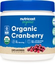 Nutricost Organic Cranberry Powder, 8 oz, 5G per Serving