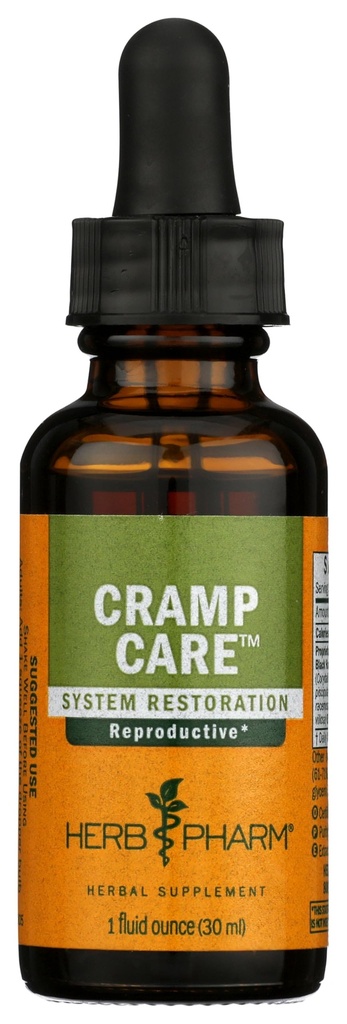 Herb Pharm Cram Care Cair Herbal Extract Drops untuk mendukung Siklus Menstrual Sehat, 1 Oz