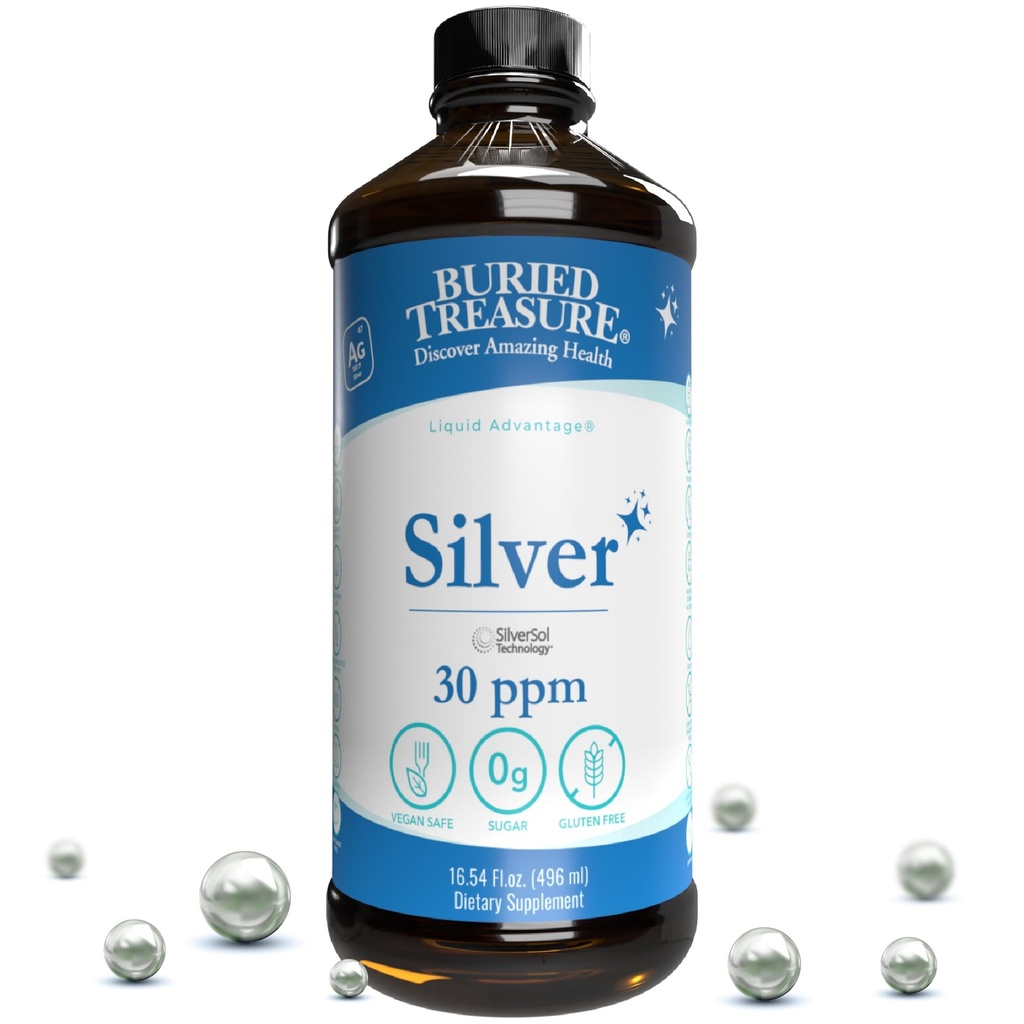 Dikubur Treasure Nano Solution Silver, Spray & Dietary Immune Supplement