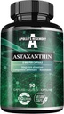 Apollo 'S HEGEMONY Astaxanthin 8 mg dari Microalgae Haematococcus pluvialis - 90 Vegan Capsules - 3 Bulan Suply - powerful antioksidant - Diet Supplemen