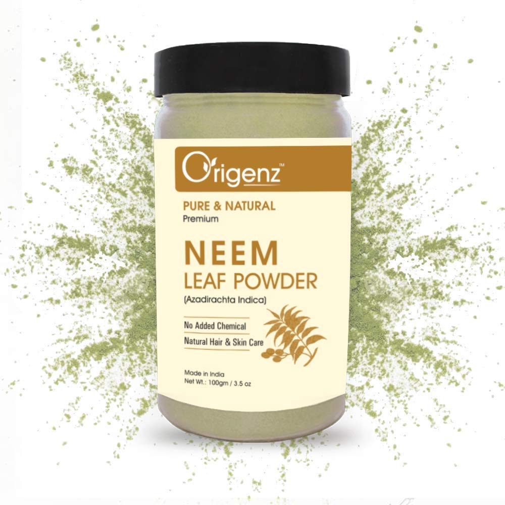 Generic Neem Leaf Powder Face Pack for Soft & Glowing Skin 124; Helling to Control Acne, Pimples, Scars, Blackheads, Dandruff 124; Azadirachta Indica 124; 100gma