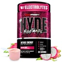 PROSUPPS Mr. Hyde Nightmare Pre Workout Powder dengan Caffeine & Beta Alanine - Prescraining for Intense Energy, Mental Focus & Formance - Gym & Fitness Suplemen (Dragon Fruit, 30 Servings)