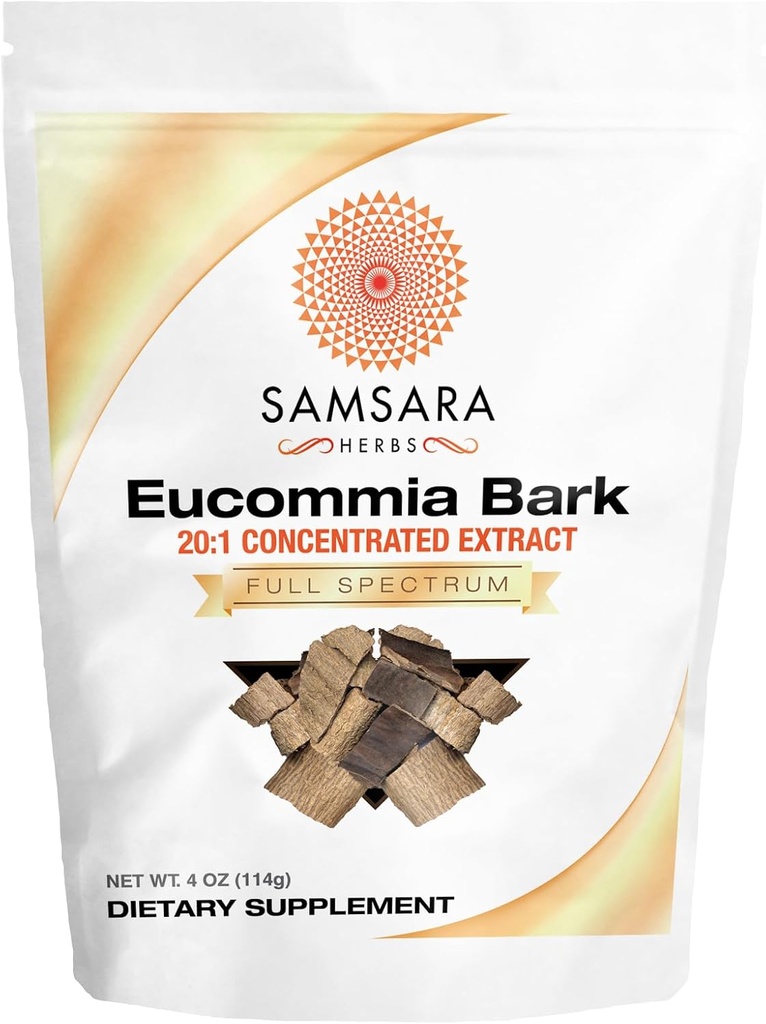 Komponen Ekstrak Samsara Herbs Eucomia - 20: 1 Ekstraksi Terkonsentrasi (4oz / 1114g)