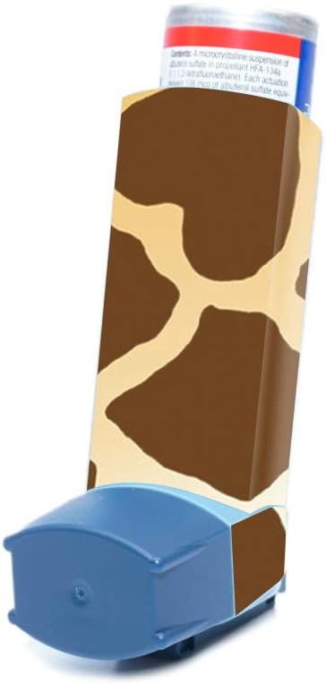 MightySkins Skin for Ventolin HFA Asthma Inhaler - Giraffe 124; Protect, Durable, and Unique Vinyl Decal wrap Cover Hoble 124; Easy to Terapkan, Hapus, dan Ubah Styles 124; Made in The USA