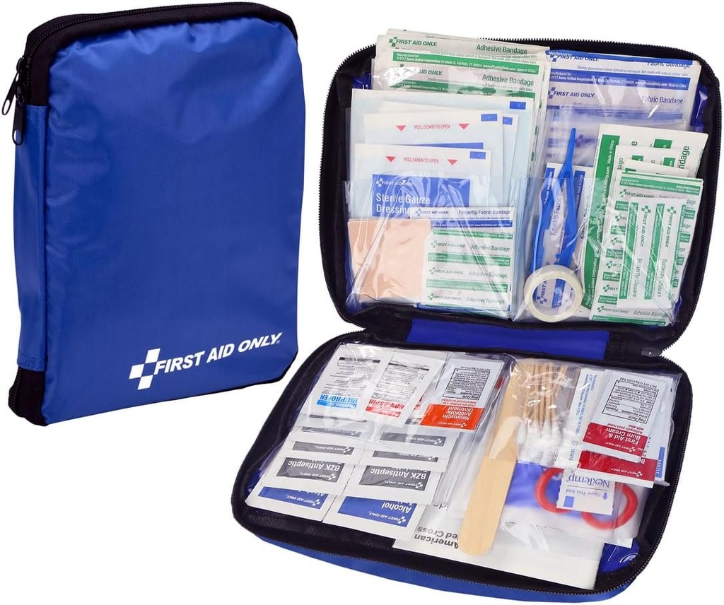 Aid Pertama Hanya 299 Potongan Semua-Tujuan Darurat Pertama Kit untuk Rumah, Kantor, Mobil, Apartemen, Asrama, dan Camping, Traveler Kompak Friendly Fits dalam Backpack, Suitcase, Cabinets, dan Drawer