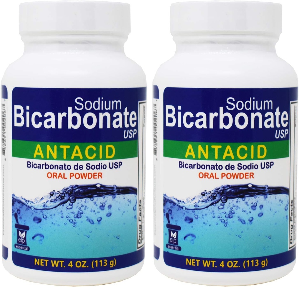 Sodium Bikarbonat Antacid Oral Powder USP 4 oz .2 Botol